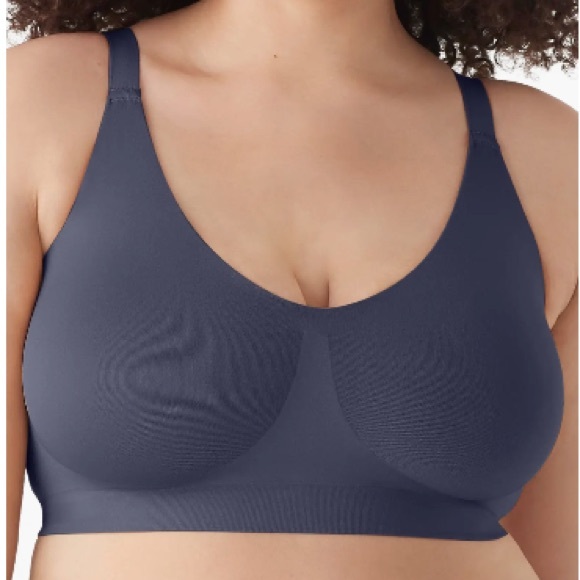 True & Co Soft Form V-Neck Adjustable Strap Bra, Medium 34 DD+ cup - Picture 1 of 8
